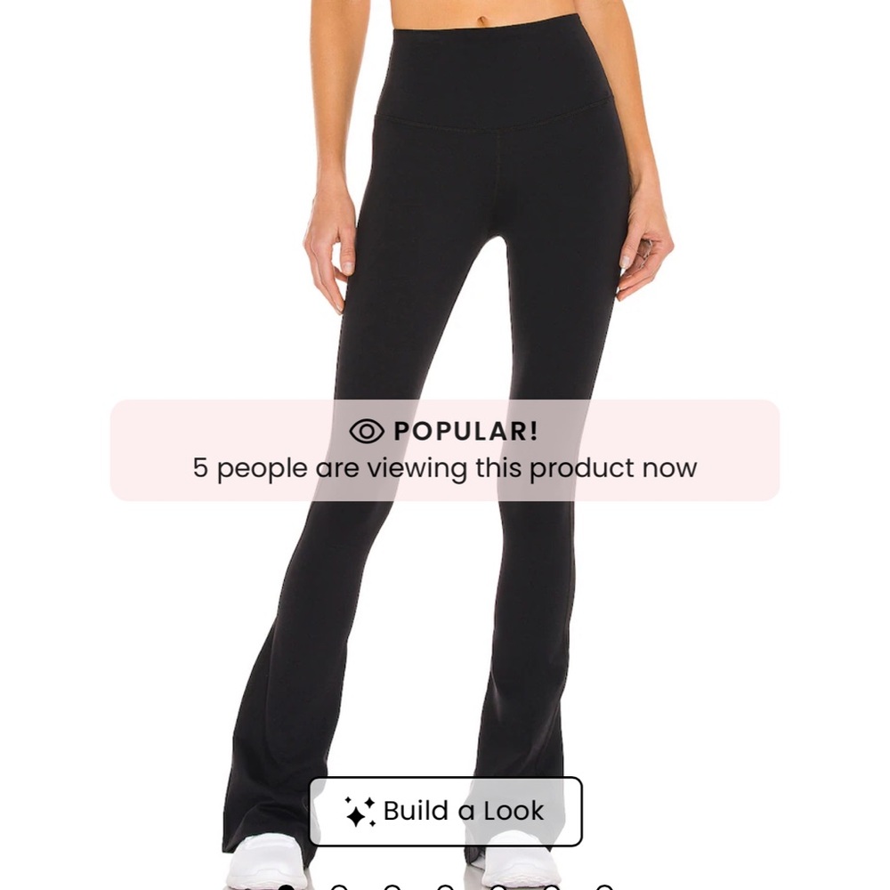 Splits59 High Waist Flare Legging in Black
